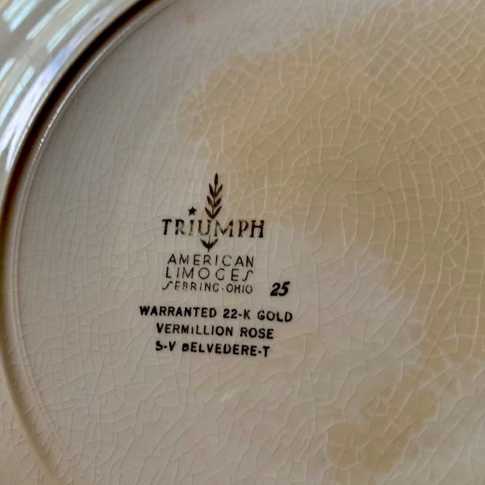 Triumph plates - Picture 2 of 4
